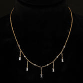 Rangani Flying Baguette Necklace