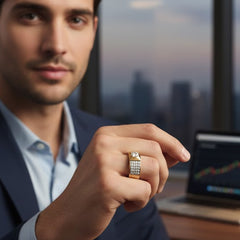 Graham Solitaire Mens Ring