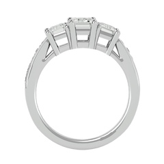 Leyla Three Stone Ring