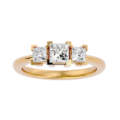 Pearl Three Stone Ring