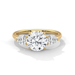 Alia Three Stone Ring