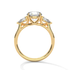 Alia Three Stone Ring