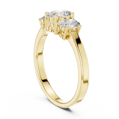 Astrid Three Stone Ring
