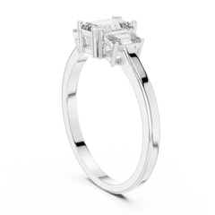 Kyleigh Three Stone Ring