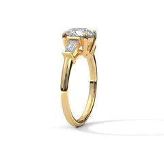 Romina Three Stone Ring