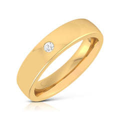 Fabian Solitaire Mens Ring
