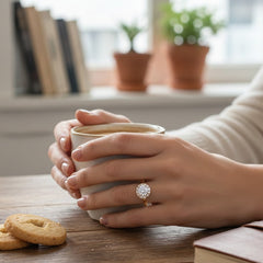 Lillie Three Stone Ring