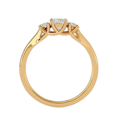 Roselyn Three Stone Ring
