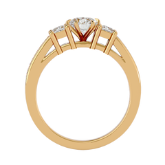 Lennox Three Stone Ring