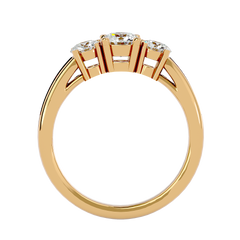 Stevie Three Stone Ring