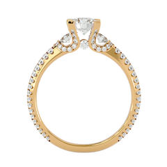 Madisyn Three Stone Ring