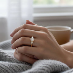 Reina Three Stone Ring