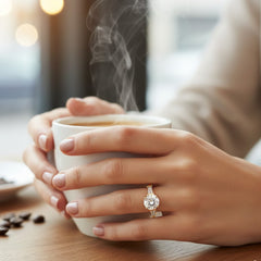 Romina Three Stone Ring