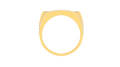 Griffin Solitaire Mens Ring