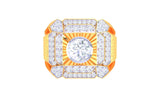 Gerald Solitaire Mens Ring