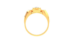 Gerald Solitaire Mens Ring