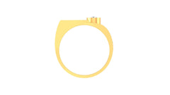 Gregory Solitaire Mens Ring