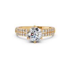 Sage Solitaire Ring