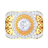 Gustav Solitaire Mens Ring