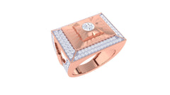 James Solitaire Mens Ring