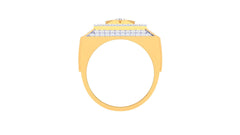 Hugo Solitaire Mens Ring