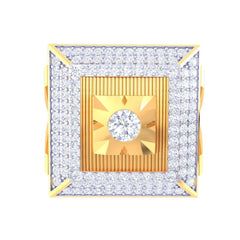 Hugo Solitaire Mens Ring