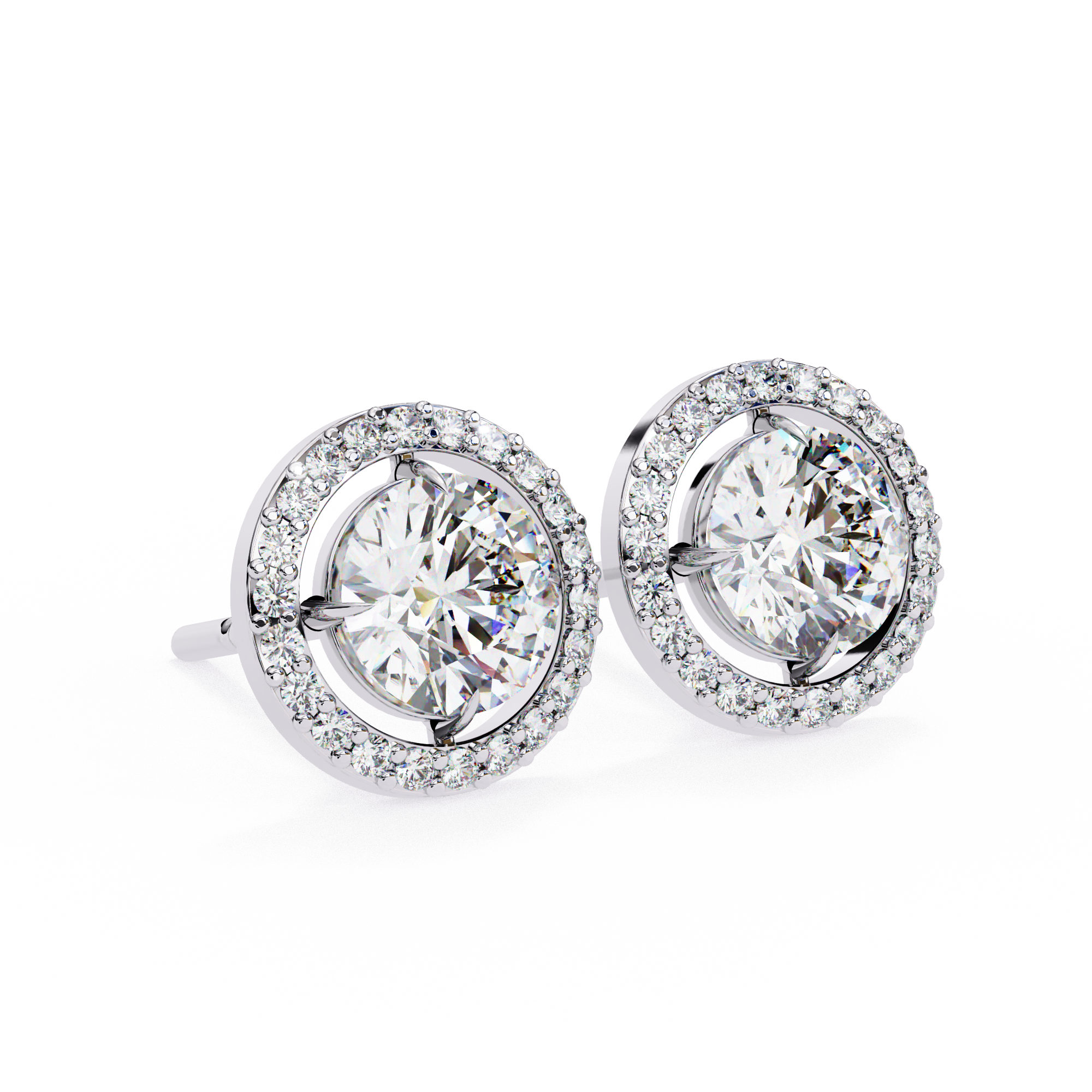 Laurel Diamond Earring