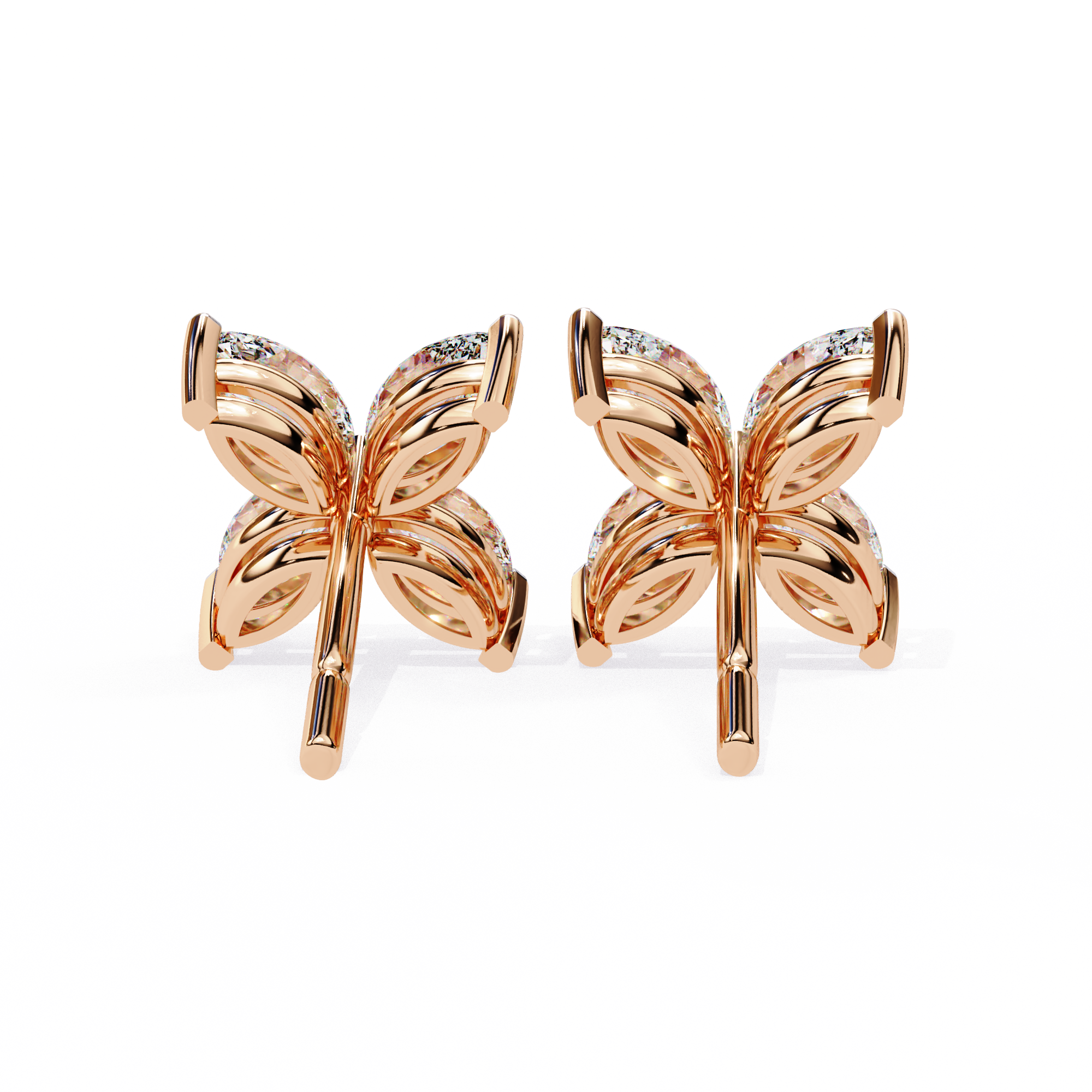 August Diamond Earring