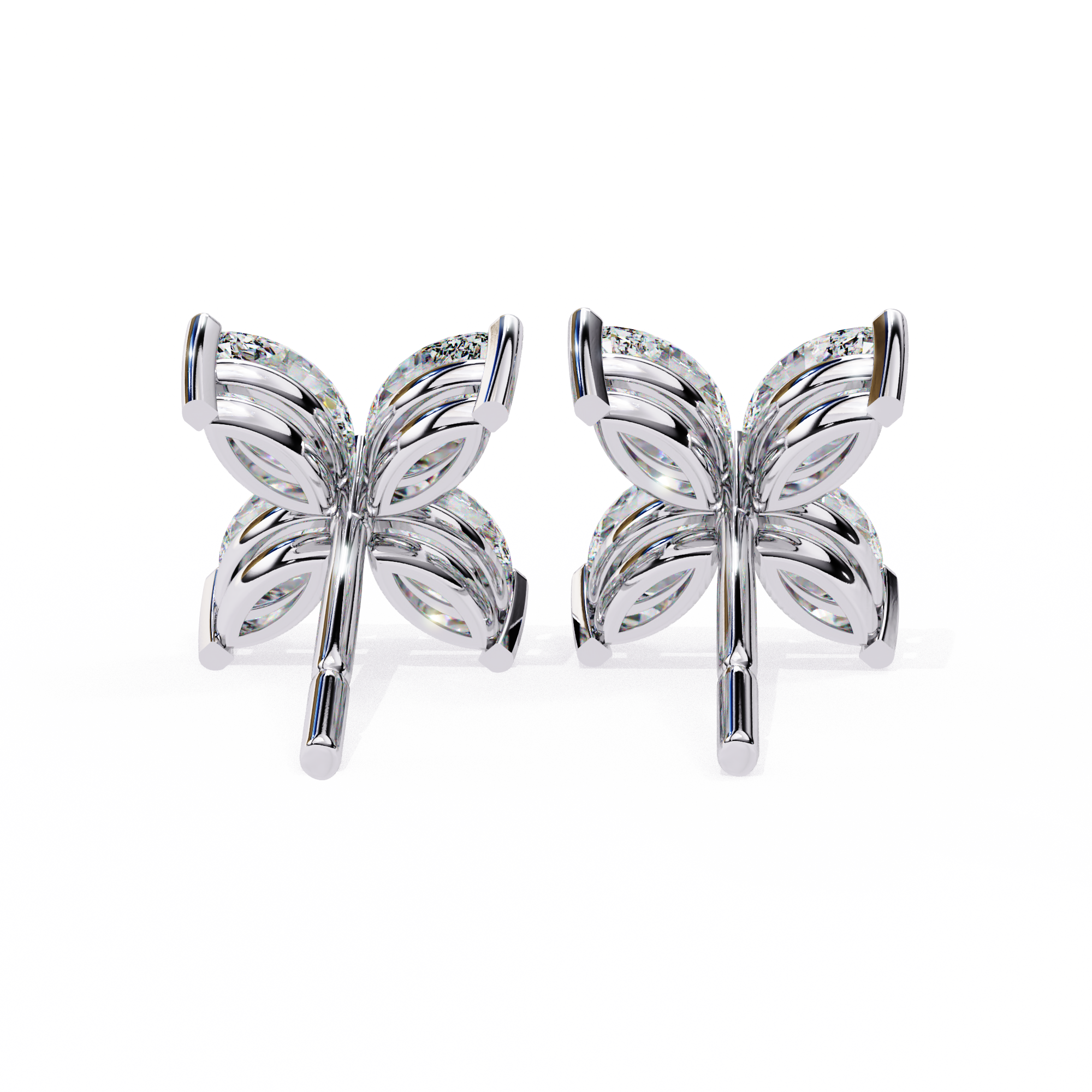 August Diamond Earring