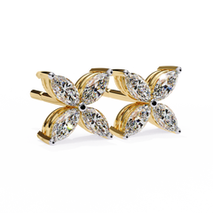 August Diamond Earring