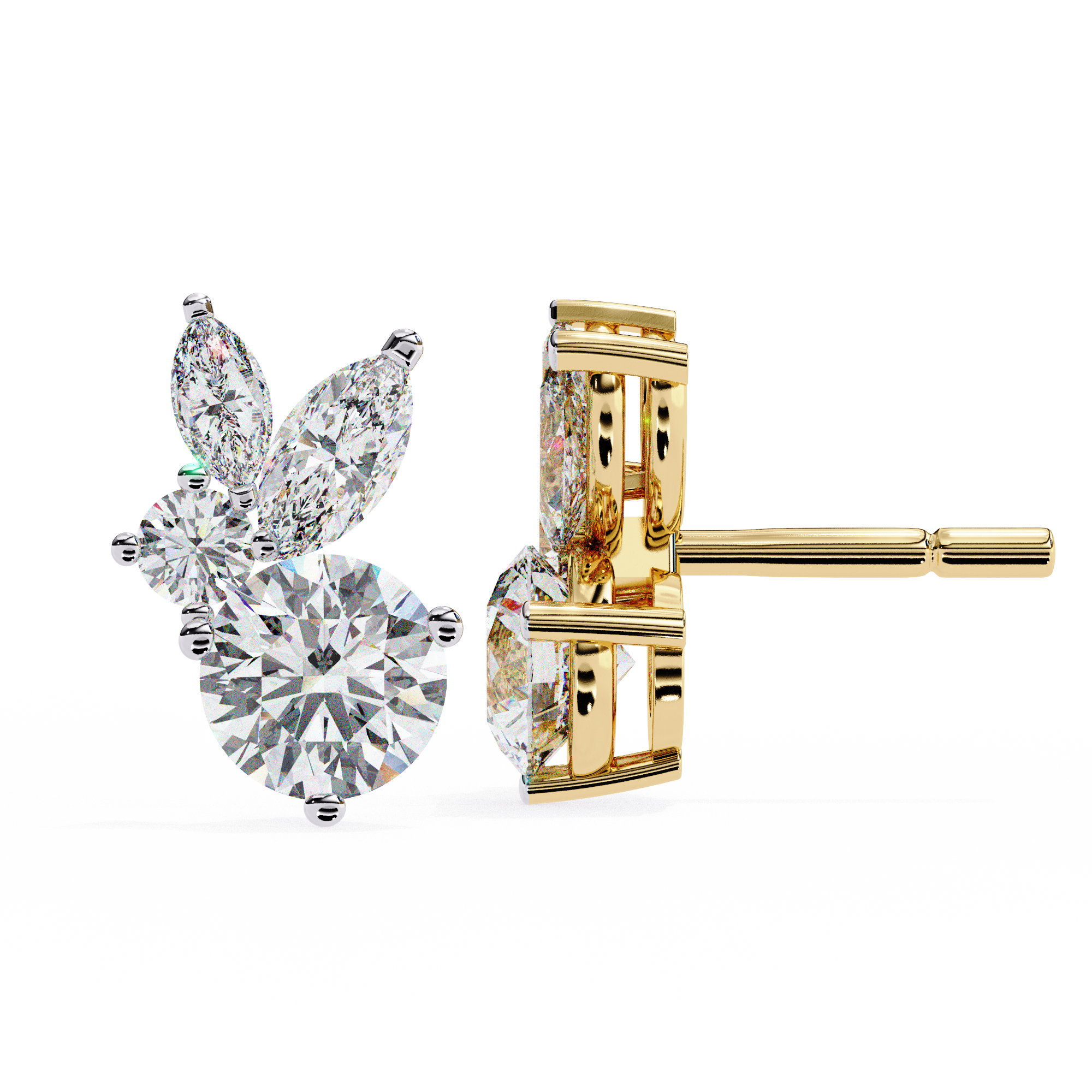 Melina Diamond Earring