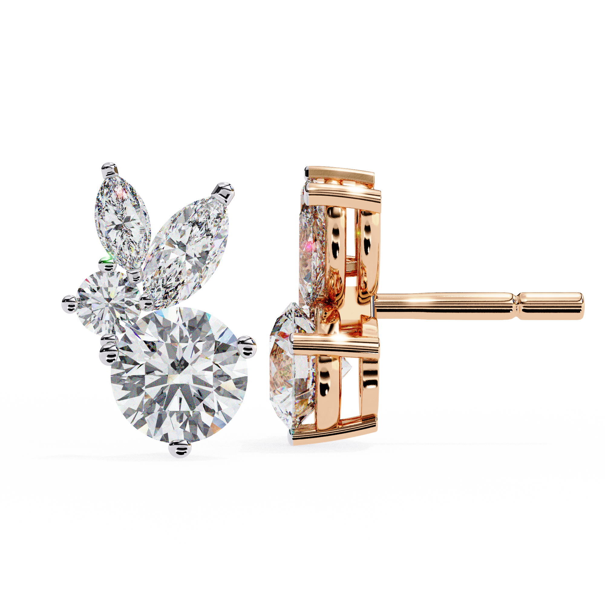 Melina Diamond Earring