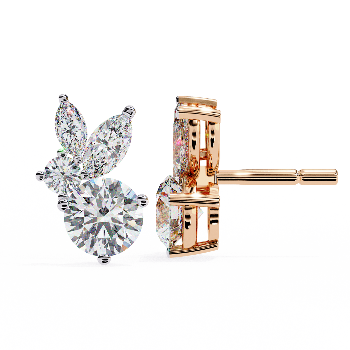 Melina Diamond Earring