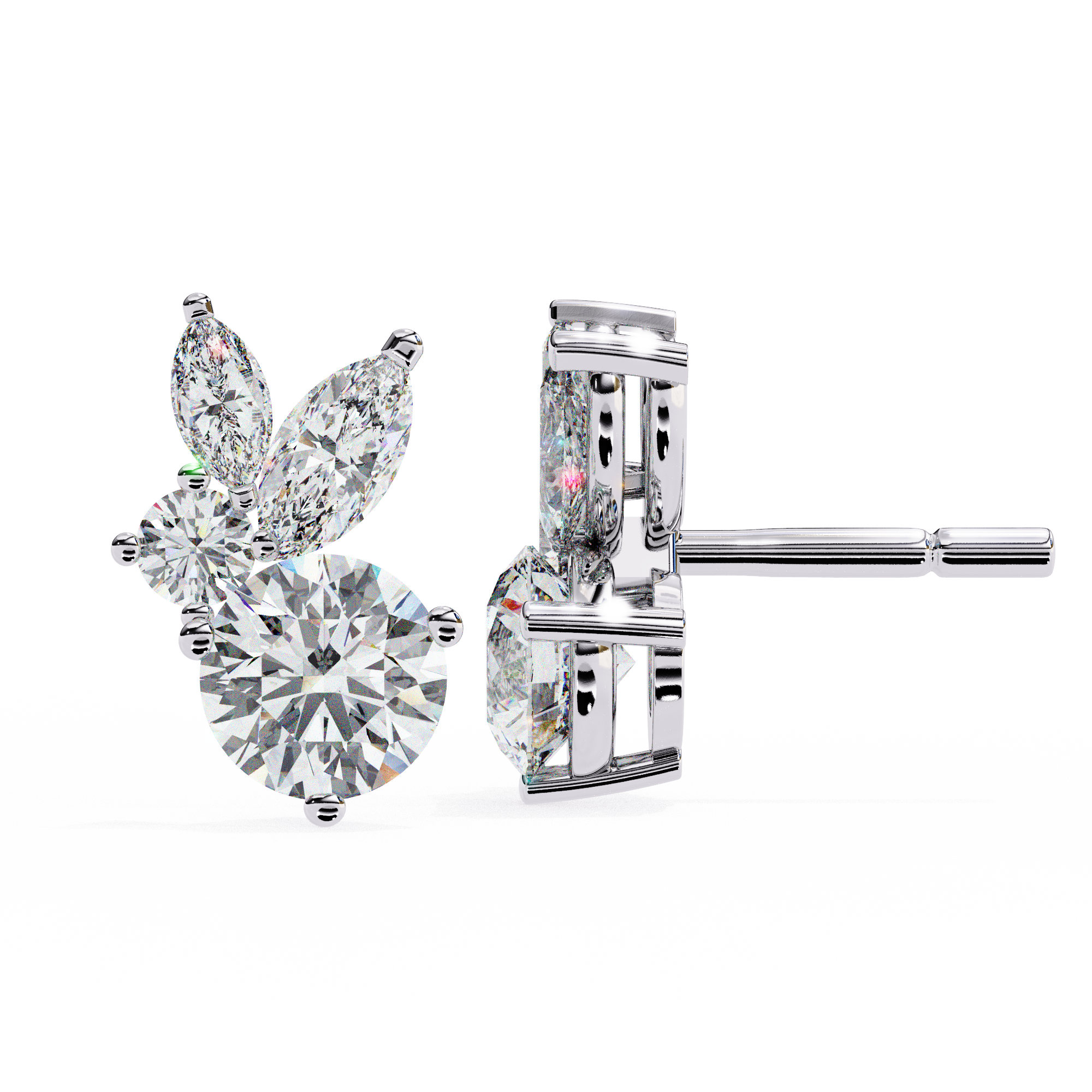 Melina Diamond Earring