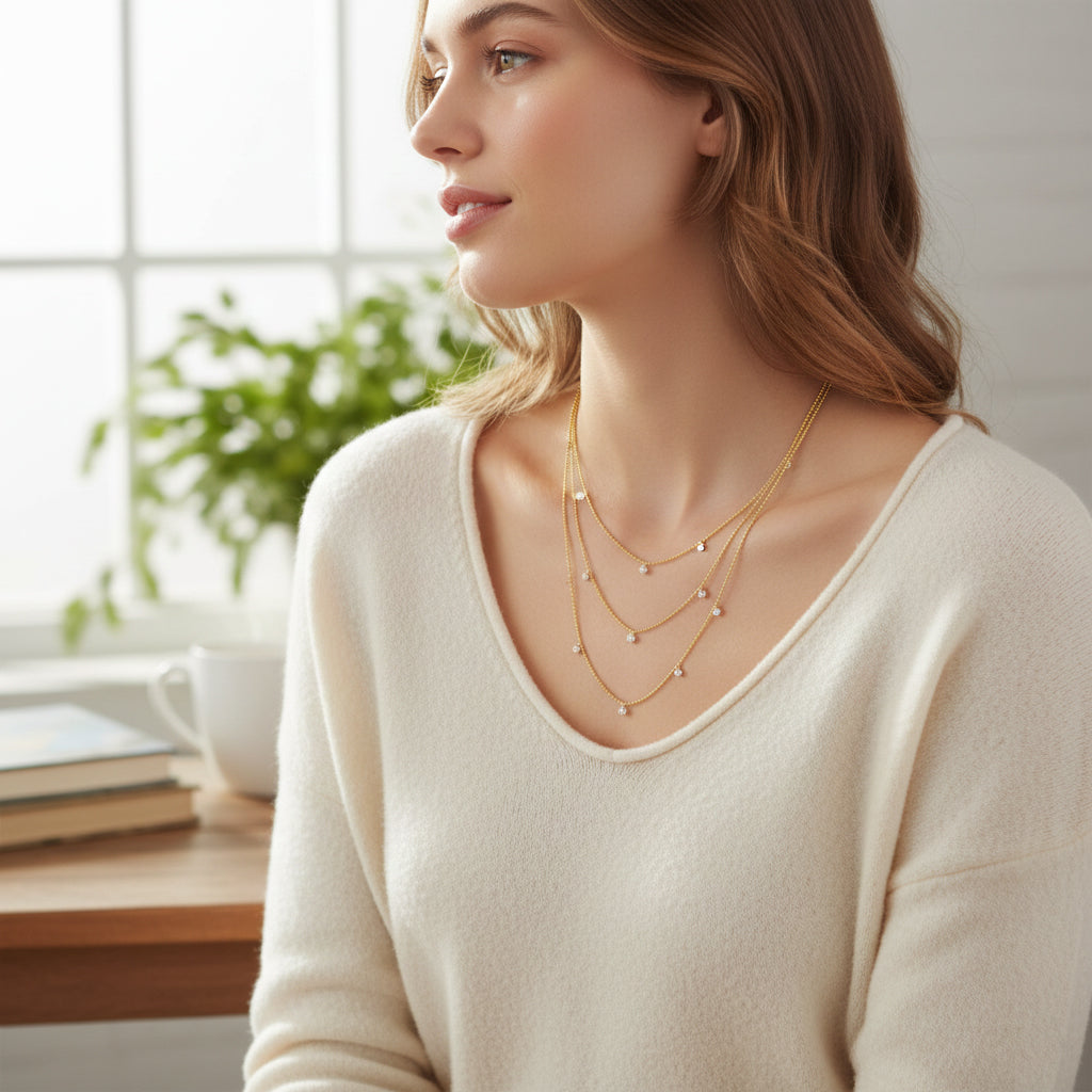 Blaire Tennis Necklace