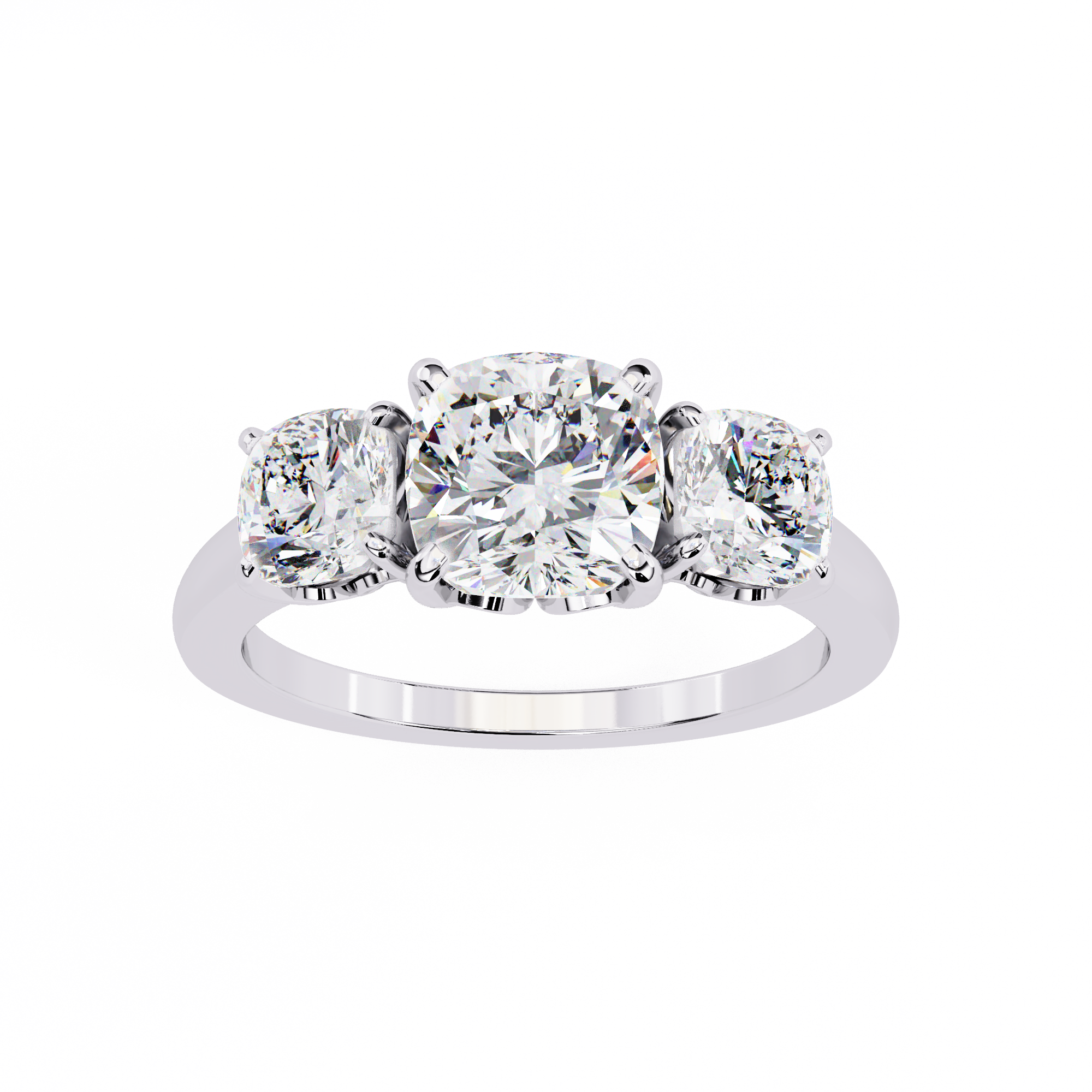 Nola Three Stone Ring