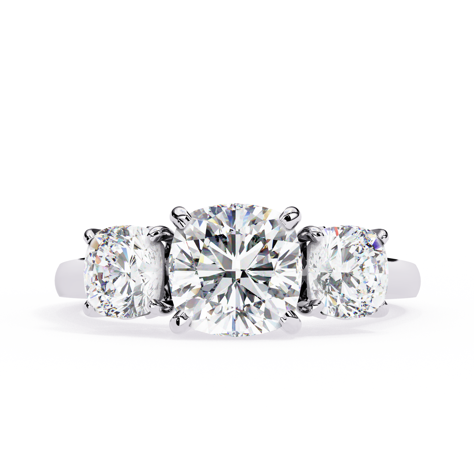Nola Three Stone Ring