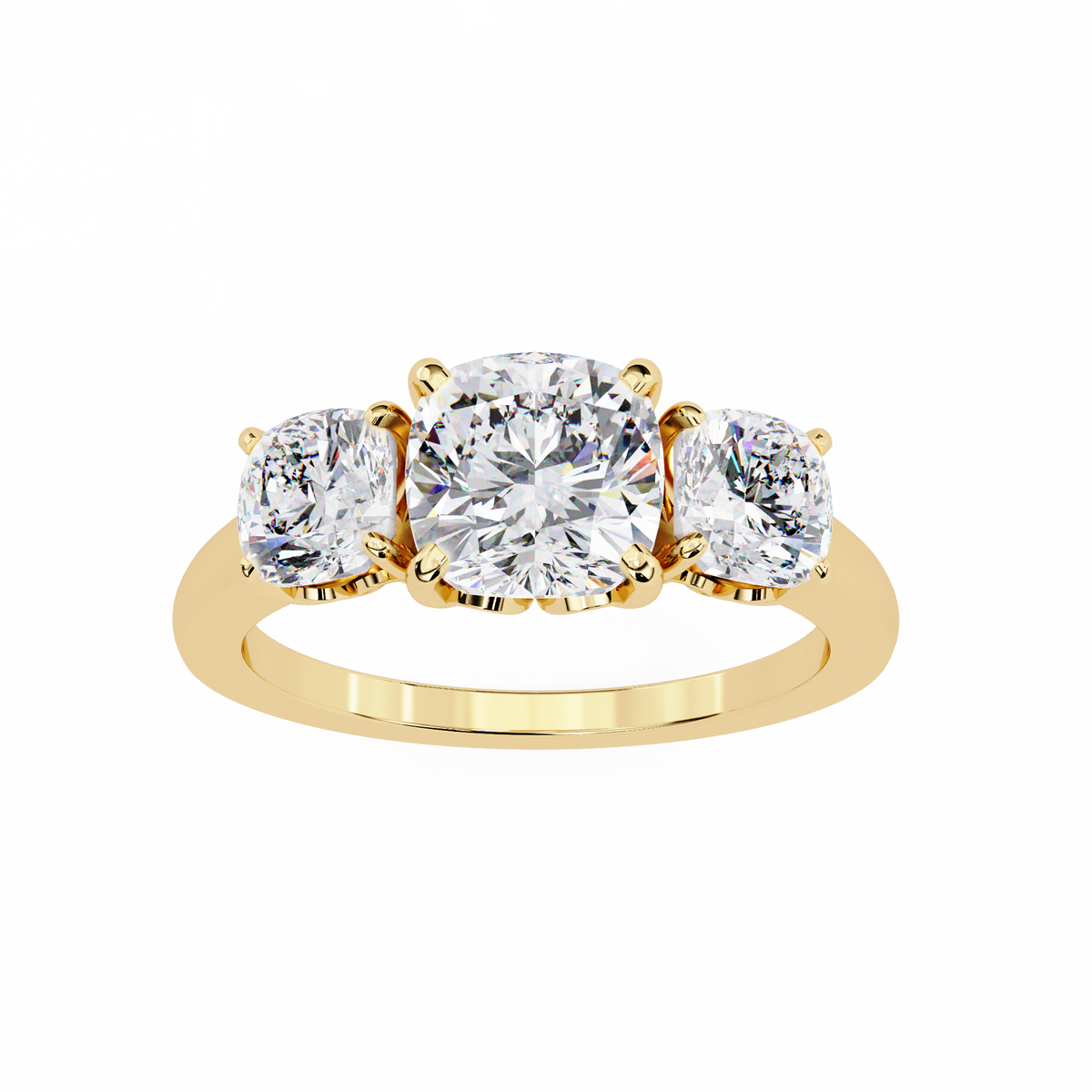 Nola Three Stone Ring