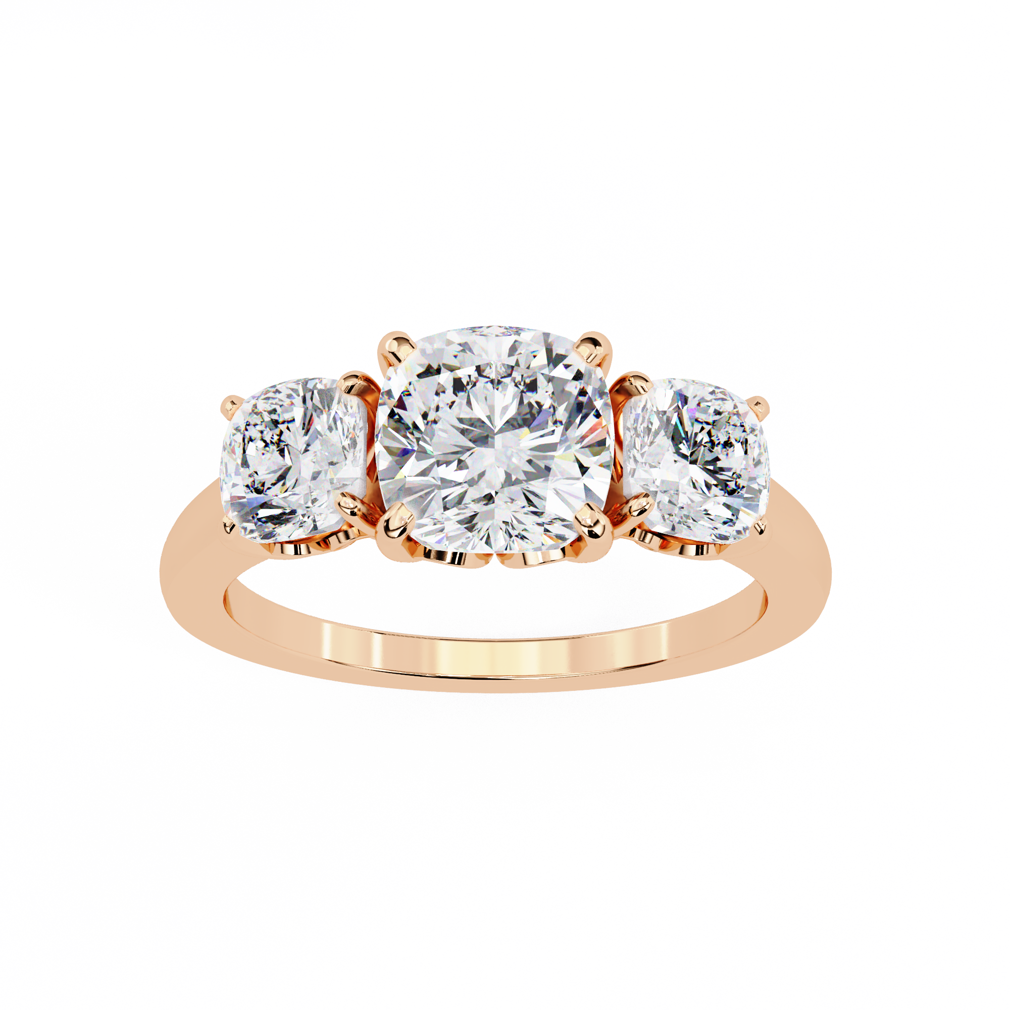Nola Three Stone Ring