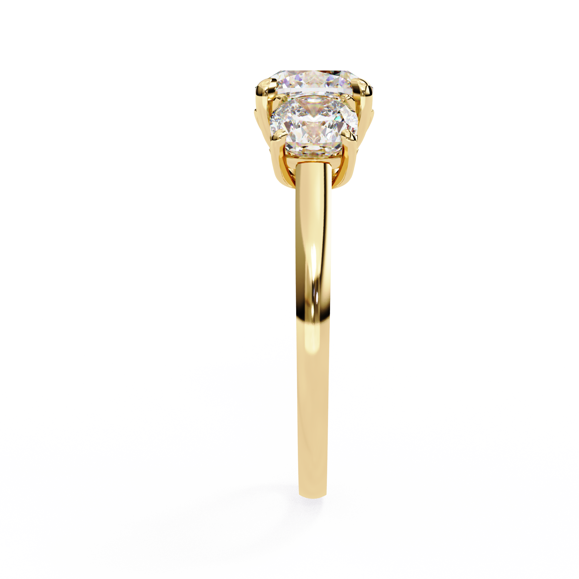 Nola Three Stone Ring