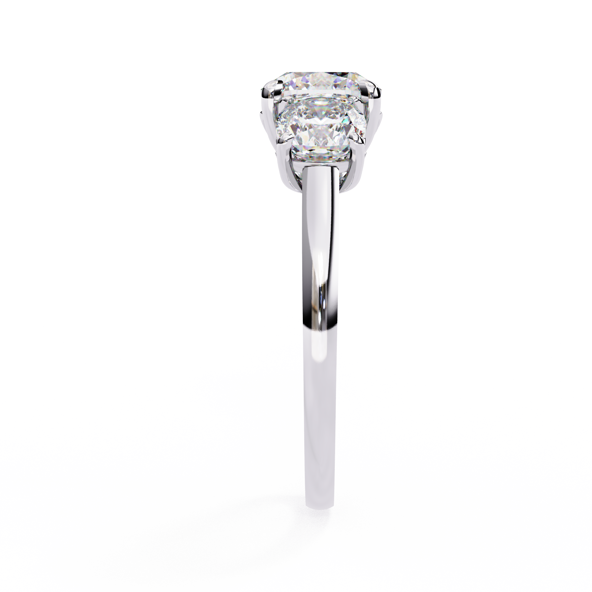 Nola Three Stone Ring