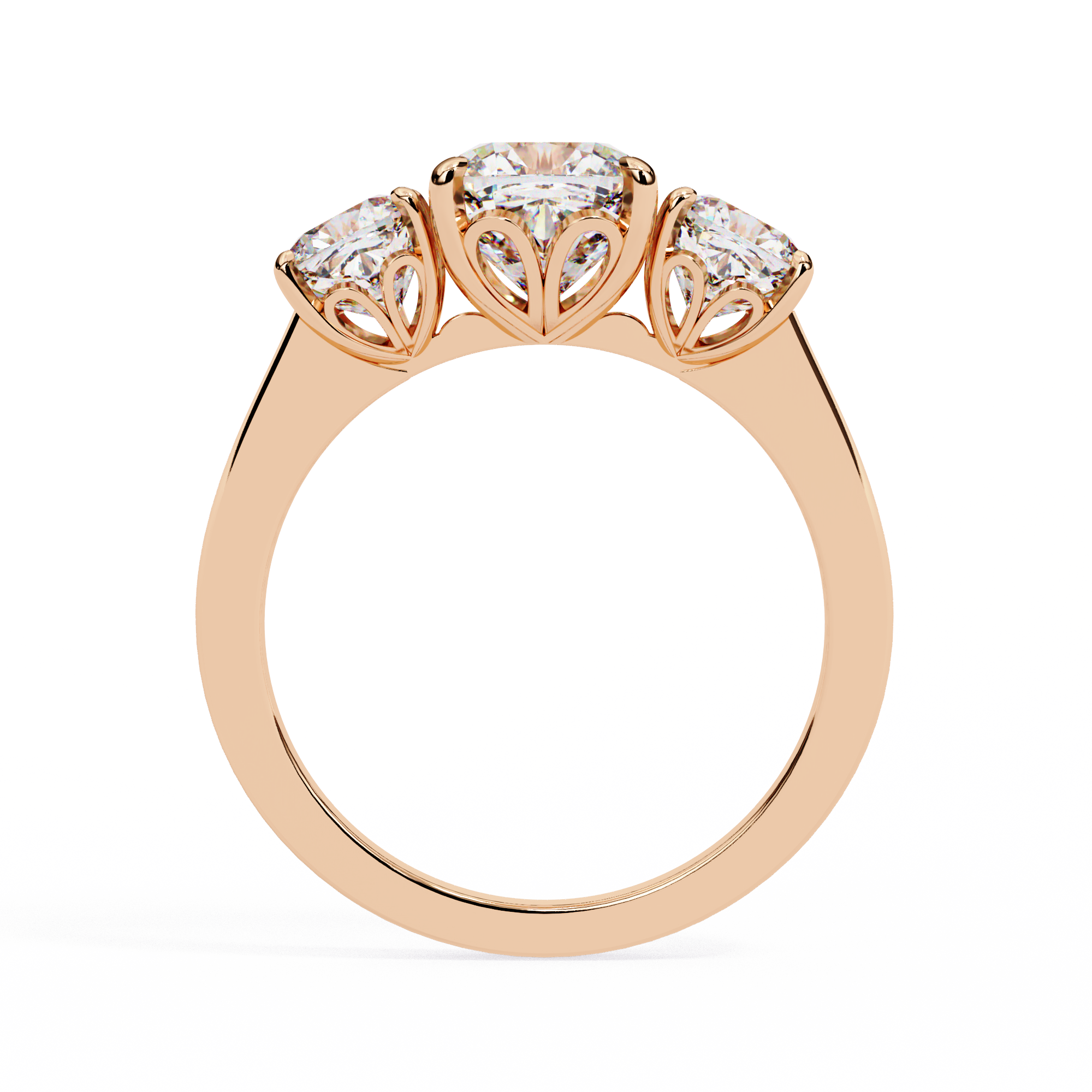Nola Three Stone Ring