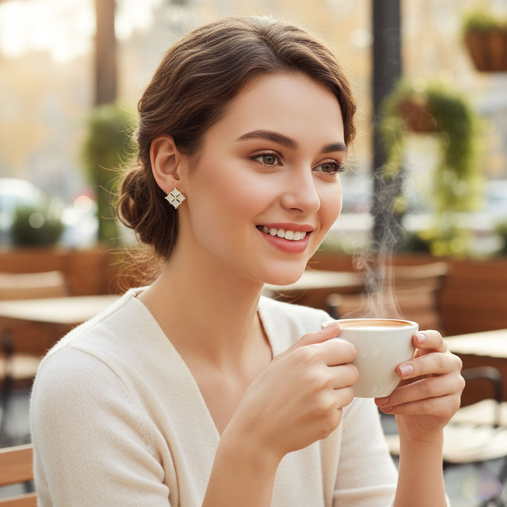 Dulce Diamond Earring