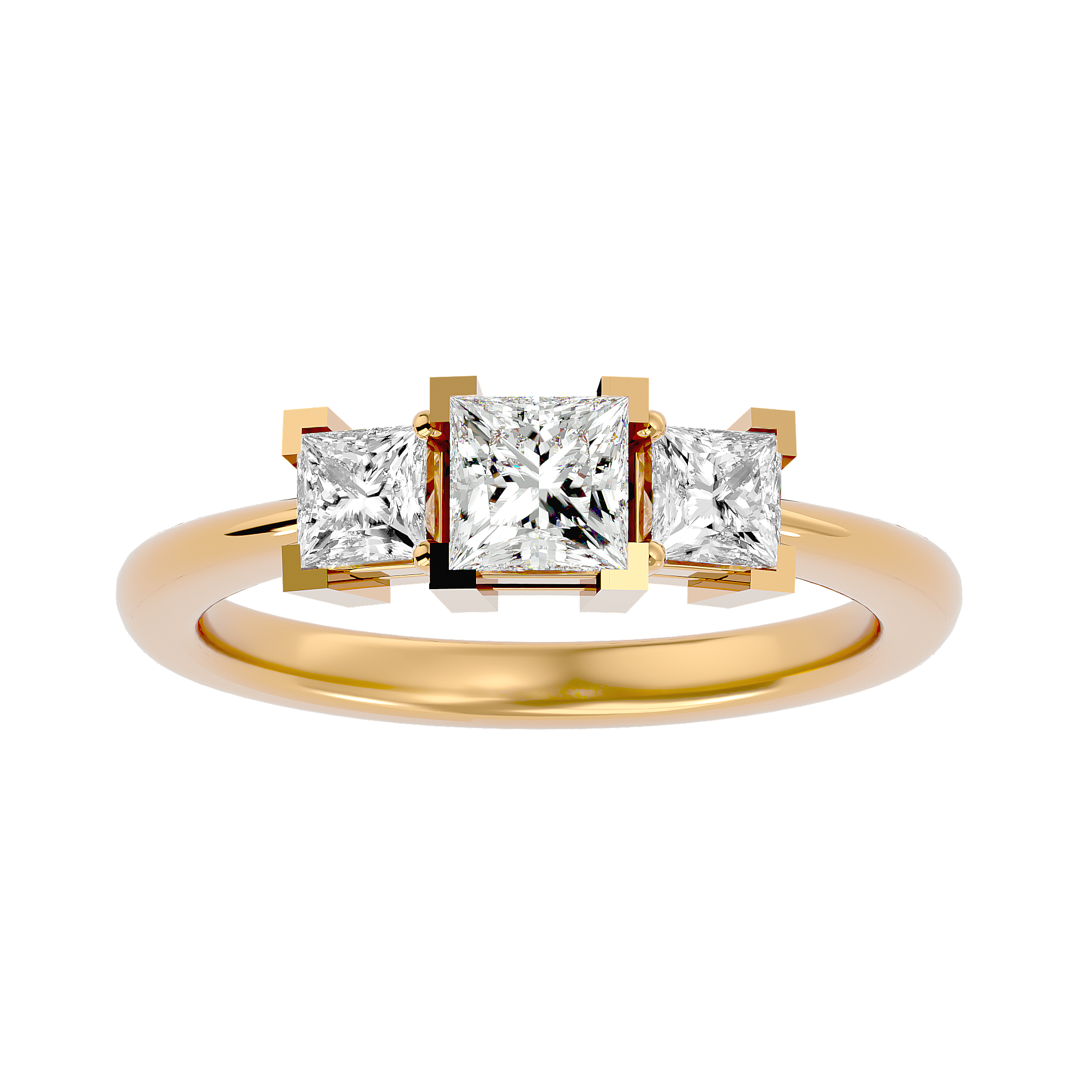 Pearl Three Stone Ring