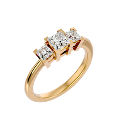Pearl Three Stone Ring