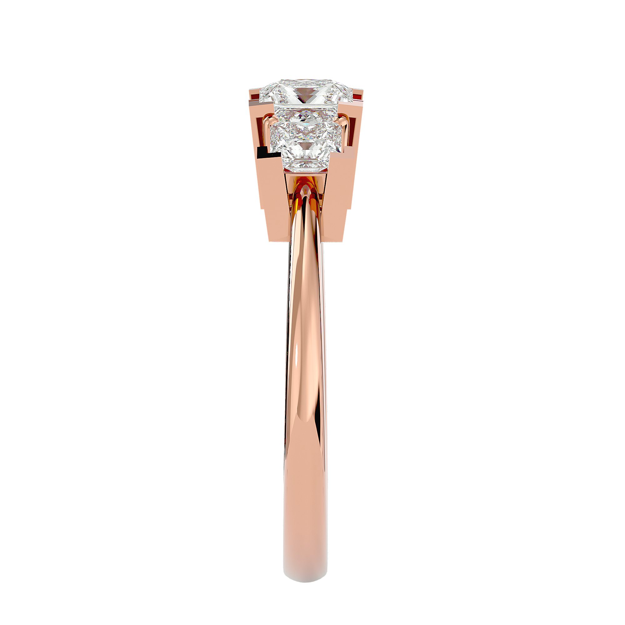 Pearl Three Stone Ring