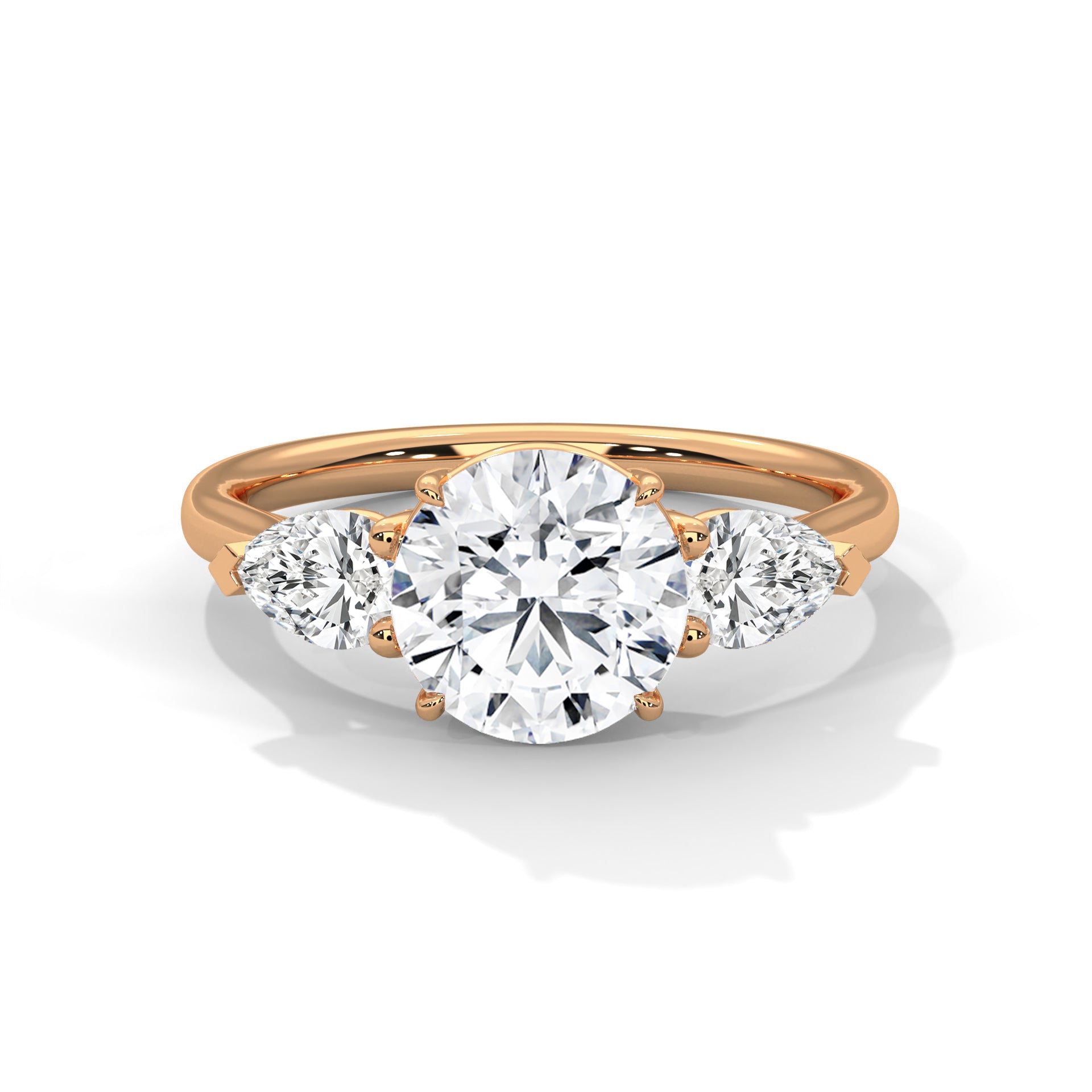 Alia Three Stone Ring
