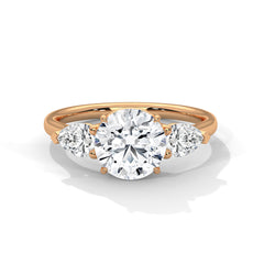 Alia Three Stone Ring