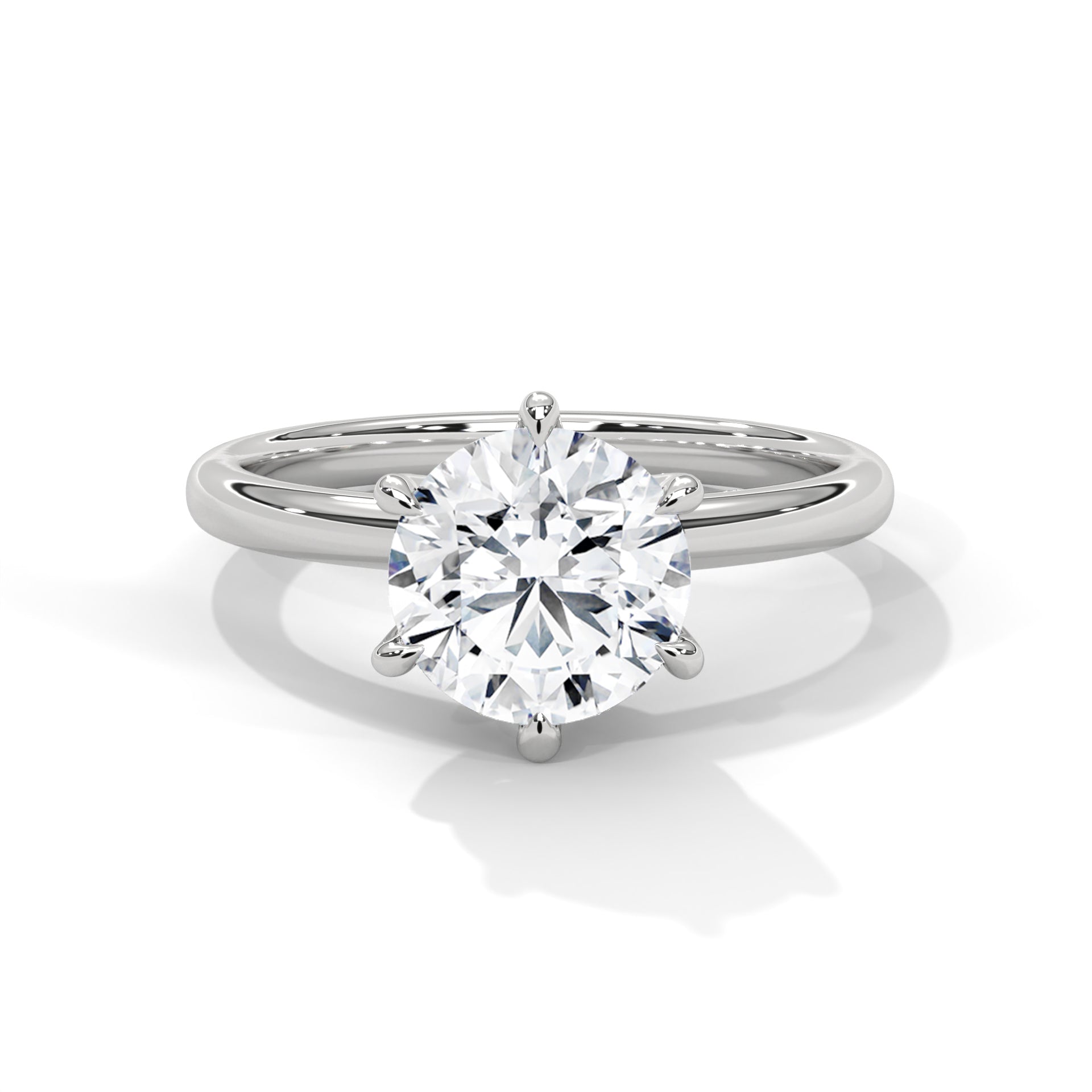 Megan Solitaire Ring