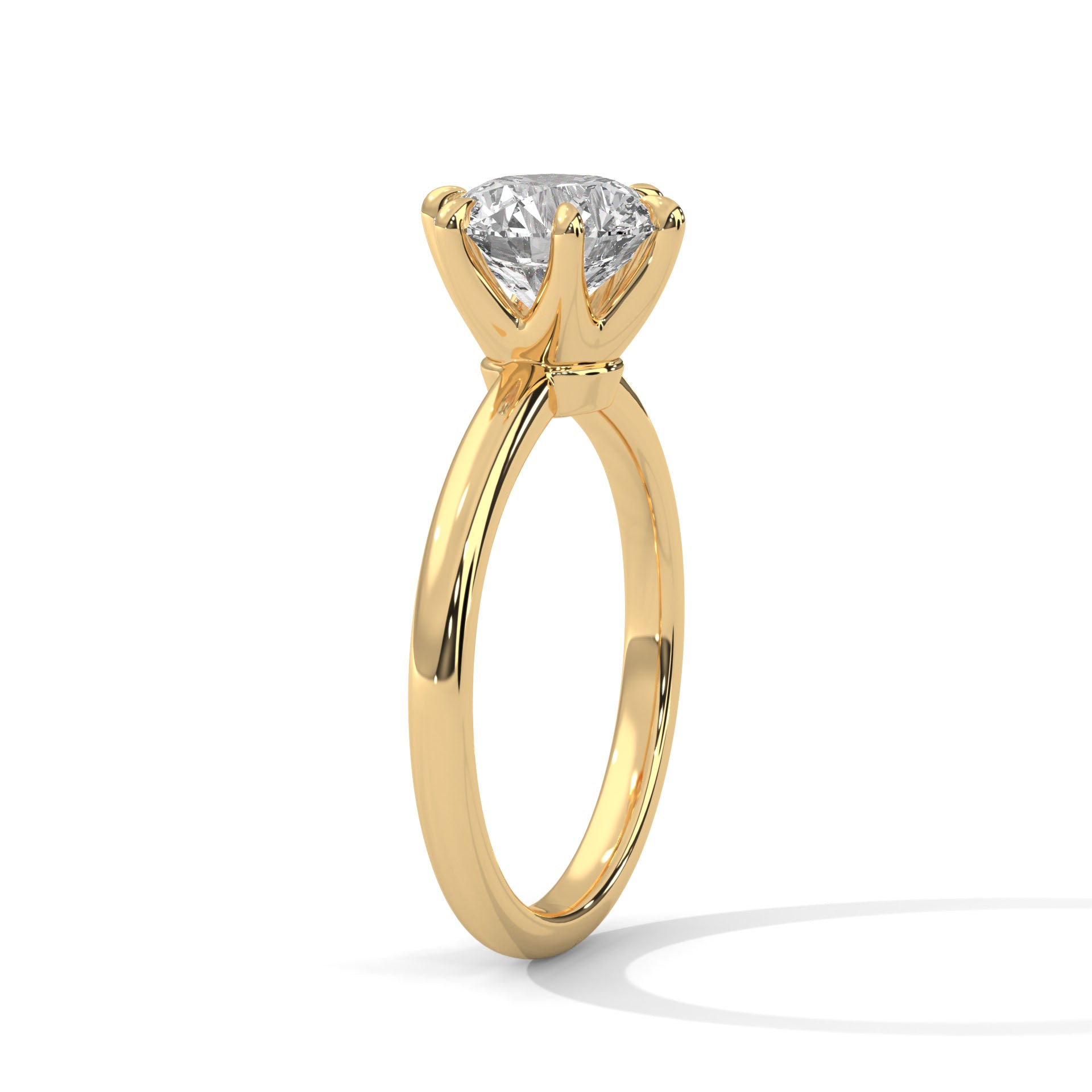 Megan Solitaire Ring